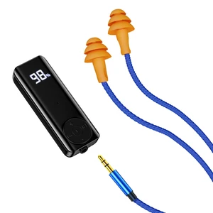 Bluetooth Ear Plugs Headphones for Work, Wireless Earbuds with 60H Battery Bluetooth Adaptor, Noise Cancelling Earplugs, Wireless Earphones with Mic & Control, for Motorcycle Riding Construction Work Bluetooth Ear Plugs Headphones for Work, Wireless Earbuds with 60H Battery Bluetooth Adaptor, Noise Cancelling Earplugs, Wireless Earphones with Mic & Control, for Motorcycle Riding Construction Work