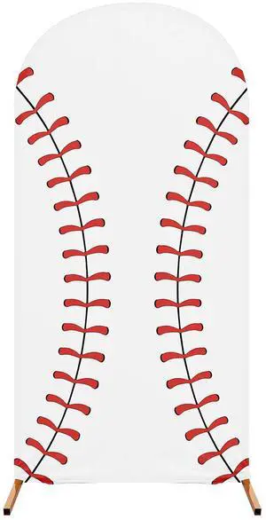 7.2 ft Baseball Party Arch Backdrop Cover Baseball Theme Arch Spandex Stretch Backdrop Stand Cover for Wedding Birthday Banquet Boys Girls Shower Ceremony Decoration 7.2 ft Baseball Party Arch Backdrop Cover Baseball Theme Arch Spandex Stretch Backdrop Stand Cover for Wedding Birthday Banquet Boys Girls Shower Ceremony Decoration