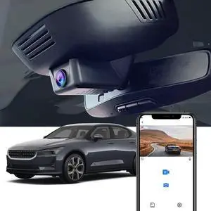 4K Dash Cam Suitable for Polestar 2 2021-2026 Peformance Plus Launch Edition, Integrated OEM Style, Ultra HD 2160P Video, Built-in WiFi & APP, Loop Recording, G-Sensor, Plug & Play, 64GB Card 4K Dash Cam Suitable for Polestar 2 2021-2026 Peformance Plus Launch Edition, Integrated OEM Style, Ultra HD 2160P Video, Built-in WiFi & APP, Loop Recording, G-Sensor, Plug & Play, 64GB Card
