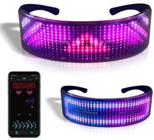 LED Glasses,Glow Light up Glasses for Adults light up sunglasses for Party, Birthday, Halloween (432 LED beads) LED Glasses,Glow Light up Glasses for Adults light up sunglasses for Party, Birthday, Halloween (432 LED beads)