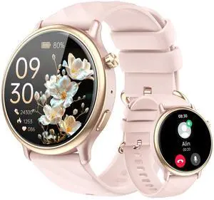 Smart Watch for Women Fitness Tracker: Waterproof Digital Womens Watches Make Answer Call Smartwatch for Android Phone iPhone Samsung Compatible Sleep SpO2 Heart Rate Monitor Running Step Pedometer Smart Watch for Women Fitness Tracker: Waterproof Digital Womens Watches Make Answer Call Smartwatch for Android Phone iPhone Samsung Compatible Sleep SpO2 Heart Rate Monitor Running Step Pedometer