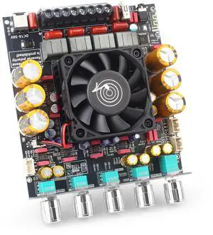 ZK-AS21P Bluetooth Amplifier Board 300W+300W+600W Output, 18-50V DC Wide Voltage Input, Vehicle Amplifier (ZK-AS21P) ZK-AS21P Bluetooth Amplifier Board 300W+300W+600W Output, 18-50V DC Wide Voltage Input, Vehicle Amplifier (ZK-AS21P)