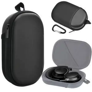 Headphones Case for Bose QC45/QC35/QC25/QC15/QC Ultra II/Ultra Gaming Headset, QC25, PU Hard Shell Travel Carrying Case Bag with Cable Storage for Bose QC45 II, QC35 II Accessories Headphones Case for Bose QC45/QC35/QC25/QC15/QC Ultra II/Ultra Gaming Headset, QC25, PU Hard Shell Travel Carrying Case Bag with Cable Storage for Bose QC45 II, QC35 II Accessories