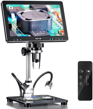 10.1'' HDMI Digital Microscope 2000X Coin Microscope View Entire Coin | 20MP, 10.4'' Longer Stand,Compatible with PC/TV 10.1'' HDMI Digital Microscope 2000X Coin Microscope View Entire Coin | 20MP, 10.4'' Longer Stand,Compatible with PC/TV