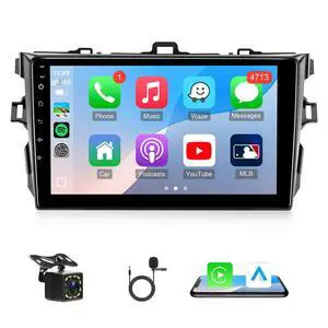 Linux Car Radio for Toyota Corolla 2008 2009 2010 2011 2012 | Fast Boot Wireless CarPlay & Android Auto, 9 inch Touch Screen for Toyota Corolla Bluetooth FM 1280P Backup Camera SWC Linux Car Radio for Toyota Corolla 2008 2009 2010 2011 2012 | Fast Boot Wireless CarPlay & Android Auto, 9 inch Touch Screen for Toyota Corolla Bluetooth FM 1280P Backup Camera SWC