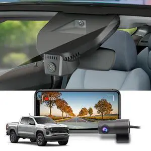 Front 4K+Rear 1080P Dash Cam Adapts for Chevy Colorado 2023-2026 with Auto-Dimming (3rd Gen), Integrated OEM Look, Dual HD Video, WiFi & APP, Loop Recording, G-Sensor, Easy to Set, 128GB Card Front 4K+Rear 1080P Dash Cam Adapts for Chevy Colorado 2023-2026 with Auto-Dimming (3rd Gen), Integrated OEM Look, Dual HD Video, WiFi & APP, Loop Recording, G-Sensor, Easy to Set, 128GB Card