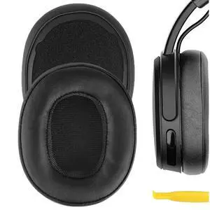QuickFit Replacement Ear Pads for Skullcandy Crusher Wireless, Crusher EVO, Crusher ANC, Hesh 3/ EVO/ANC, Venue ANC, Crusher 540 Active Wireless Headphones, with Video Guide (Black) QuickFit Replacement Ear Pads for Skullcandy Crusher Wireless, Crusher EVO, Crusher ANC, Hesh 3/ EVO/ANC, Venue ANC, Crusher 540 Active Wireless Headphones, with Video Guide (Black)