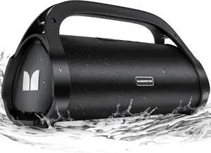 Adventurer Max Boombox Bluetooth Speaker, IPX7 Waterproof Outdoor Speakers with Double Subwoofer, 100W Stereo Sound and Rich Bass, Wireless Speakers for Home, Party, Beach Adventurer Max Boombox Bluetooth Speaker, IPX7 Waterproof Outdoor Speakers with Double Subwoofer, 100W Stereo Sound and Rich Bass, Wireless Speakers for Home, Party, Beach