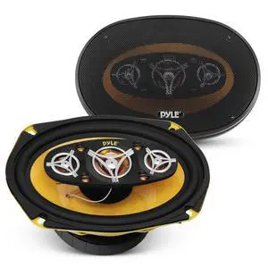 Car Eight Way Speaker System - Pro 6 x 9 Inch 500W 4 Ohm Mid Tweeter Component Audio Sound Speakers For Car Stereo w/ 120 Oz Magnet Structure, 3.55 Mount Depth Fits Standard OEM -PLG69.8 (Pair) Car Eight Way Speaker System - Pro 6 x 9 Inch 500W 4 Ohm Mid Tweeter Component Audio Sound Speakers For Car Stereo w/ 120 Oz Magnet Structure, 3.55 Mount Depth Fits Standard OEM -PLG69.8 (Pair)