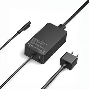 65W Surface Pro Charger Compatible with Microsoft Model 1769 1943 1706 1963 | 1950 1800 1625 1876 1958 1866 1724 1796 1735 Surface Pro 11, 10, 9, 8, 7+, 7, 6, 5, 4, 3, X Power Supply 65W Surface Pro Charger Compatible with Microsoft Model 1769 1943 1706 1963 | 1950 1800 1625 1876 1958 1866 1724 1796 1735 Surface Pro 11, 10, 9, 8, 7+, 7, 6, 5, 4, 3, X Power Supply