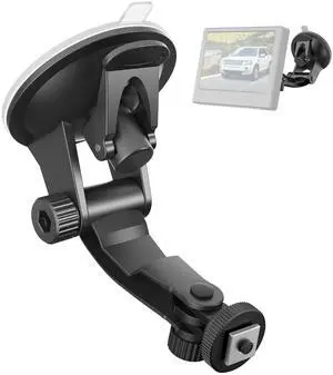 Suction Cup Backup Camera Mount for 7"/9" Windshield Monitor | Large Dual Backup Camera Monitor Mount, Back up Camera Mounting Bracket for RV, Car, Truck, Display Monitor Bracket Suction Cup Backup Camera Mount for 7"/9" Windshield Monitor | Large Dual Backup Camera Monitor Mount, Back up Camera Mounting Bracket for RV, Car, Truck, Display Monitor Bracket