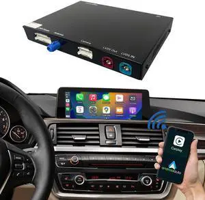 Wireless CarPlay Interface Decoder for BMW 1/2/3/4 Series NBT | CarPlay Retrofit Kit for BMW F20/F21/F22/F23/F30/F31/F32/F33 with NBT (2011-2015), Wireless Carplay, Android Auto, MirrorLink Wireless CarPlay Interface Decoder for BMW 1/2/3/4 Series NBT | CarPlay Retrofit Kit for BMW F20/F21/F22/F23/F30/F31/F32/F33 with NBT (2011-2015), Wireless Carplay, Android Auto, MirrorLink