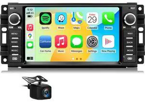 7 inch Car Radio for Jeep Wrangler JK 2007-2018 with CarPlay Android Auto | Car Stereo Replacement Upgrade for Jeep JK 07-18,with Backup Camera,Wireless CarPlay & Android Auto,2GB 64GB 7 inch Car Radio for Jeep Wrangler JK 2007-2018 with CarPlay Android Auto | Car Stereo Replacement Upgrade for Jeep JK 07-18,with Backup Camera,Wireless CarPlay & Android Auto,2GB 64GB