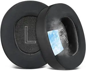 Cooling Earpads for Arctis Nova Pro Wired, Nova 7/5/4/3/1 - Black | (Not Fit Nova Pro Wireless), for Arctis Nova Pro Wired, Nova (1/1X/1P/3/3P/3X/4/4P/4X/5/5P/5X/7/7X/7P) Headphones Cooling Earpads for Arctis Nova Pro Wired, Nova 7/5/4/3/1 - Black | (Not Fit Nova Pro Wireless), for Arctis Nova Pro Wired, Nova (1/1X/1P/3/3P/3X/4/4P/4X/5/5P/5X/7/7X/7P) Headphones
