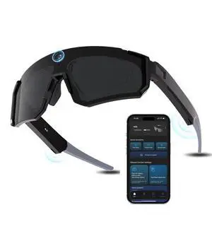AI Smart Glasses with Camera 8MP,1200P HD Video Recording Camera Glasses for Men,Women, Polarized Sports Running Sunglasses with Bluetooth Call,Dual Mic Noise Canceling,ChatGPT for Cycling Hiking AI Smart Glasses with Camera 8MP,1200P HD Video Recording Camera Glasses for Men,Women, Polarized Sports Running Sunglasses with Bluetooth Call,Dual Mic Noise Canceling,ChatGPT for Cycling Hiking