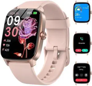 Smart Watches for Women Men with Bluetooth Call & AI Voice, 1.85" HD Fitness Tracker with Heart Rate SpO2 Sleep Monitor, 100+ Sports Modes,Mini Games, IP68 Waterproof Smartwatch for Android iOS Phones Smart Watches for Women Men with Bluetooth Call & AI Voice, 1.85" HD Fitness Tracker with Heart Rate SpO2 Sleep Monitor, 100+ Sports Modes,Mini Games, IP68 Waterproof Smartwatch for Android iOS Phones