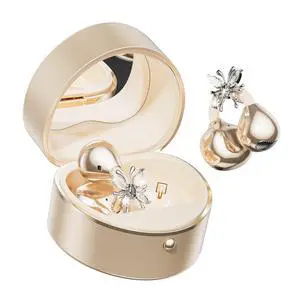 2026 Great Gift Clip On Earbuds with Heart Design & Detachable Butterfly Earrings,Bluetooth 6.0 Wireless Headphones for Women, IPX6 Waterproof,40H Playtime,Comfortable for Small Ears & Glasses 2026 Great Gift Clip On Earbuds with Heart Design & Detachable Butterfly Earrings,Bluetooth 6.0 Wireless Headphones for Women, IPX6 Waterproof,40H Playtime,Comfortable for Small Ears & Glasses