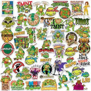 TMNT Teenage Mutant Ninja Turtles 50CT Sticker, Indoor/Outdoor, Set of 50 TMNT Teenage Mutant Ninja Turtles 50CT Sticker, Indoor/Outdoor, Set of 50