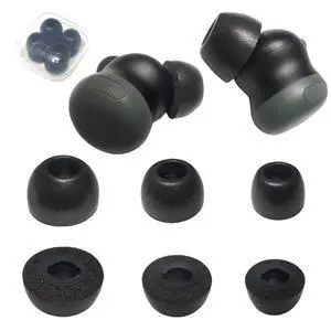 Memory Foam Ear Tips for Google Pixel Buds Pro 2 - Noise Isolating Replacement Earbud Tips, Soft Comfort Fit & Superior Sound Works with Pixel Buds Pro 2 Case (S/M/L) Memory Foam Ear Tips for Google Pixel Buds Pro 2 - Noise Isolating Replacement Earbud Tips, Soft Comfort Fit & Superior Sound Works with Pixel Buds Pro 2 Case (S/M/L)