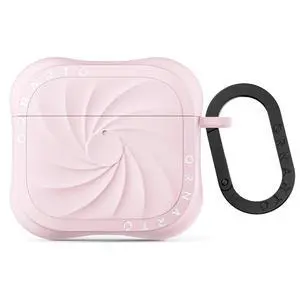 Vortuxe for AirPods 4 Case, Liquid Silicone, Chalk Pink | Vortex Liquid Silicone, 2X MIL-STD Drop Protection, Anti-Scratch, Wireless Charging, Metal Carabiner Vortuxe for AirPods 4 Case, Liquid Silicone, Chalk Pink | Vortex Liquid Silicone, 2X MIL-STD Drop Protection, Anti-Scratch, Wireless Charging, Metal Carabiner