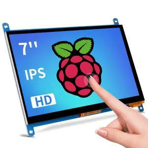 Raspberry Pi Screen 7inch Monitor IPS 1024x600 HDMI Capacative 7'' Touch Screen Monitors Compatible with 3B+/3/2 B/B+/ Banana Pi Windows10/8.1/8/7 Driver Free 5-Point Raspberry pi Display Raspberry Pi Screen 7inch Monitor IPS 1024x600 HDMI Capacative 7'' Touch Screen Monitors Compatible with 3B+/3/2 B/B+/ Banana Pi Windows10/8.1/8/7 Driver Free 5-Point Raspberry pi Display