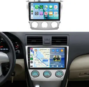 4G+64G Car Radio Stereo for Toyota Camry 2006-2011(Manual A/C) 10.1inch IPS Touch Screen/Android 15/Wireless CarPlay/Android Auto/DSP 32 EQ/GPS/WiFi/5.0Bluetooth/FM/RDS/SWC/AHD Backup Camera 4G+64G Car Radio Stereo for Toyota Camry 2006-2011(Manual A/C) 10.1inch IPS Touch Screen/Android 15/Wireless CarPlay/Android Auto/DSP 32 EQ/GPS/WiFi/5.0Bluetooth/FM/RDS/SWC/AHD Backup Camera