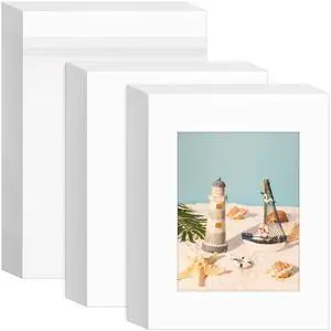 15 Set 11x14 White Picture Mats with Backing Boards and Bags for 8x10 Pictures, Frame Mattes Display Photo Paper Mat with Core Bevel Cut Clear Plastic Sleeves for Photos Paintings Prints 15 Set 11x14 White Picture Mats with Backing Boards and Bags for 8x10 Pictures, Frame Mattes Display Photo Paper Mat with Core Bevel Cut Clear Plastic Sleeves for Photos Paintings Prints