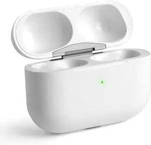 Wireless Charging Case Replacement Compatible with AirPod Pro 1st/2nd Generation, Hard Shell, White Wireless Charging Case Replacement Compatible with AirPod Pro 1st/2nd Generation, Hard Shell, White
