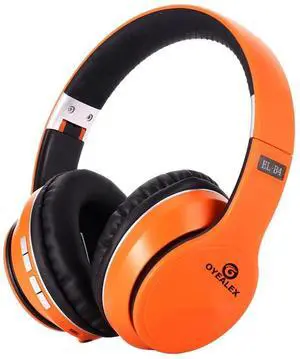 Active Noise Cancelling Bluetooth Over Ear Headphones, Orange | Wireless with Microphone HiFi Audio Deep Bass for Home Travel Office Man & Women,Comfortable Fit,Rechargeable Long Lasting Active Noise Cancelling Bluetooth Over Ear Headphones, Orange | Wireless with Microphone HiFi Audio Deep Bass for Home Travel Office Man & Women,Comfortable Fit,Rechargeable Long Lasting