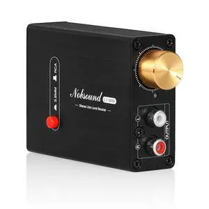 L1-MiINI Stereo Line Level Booster Amplifier Audio Preamp 20dB Gain + Volume Control L1-MiINI Stereo Line Level Booster Amplifier Audio Preamp 20dB Gain + Volume Control