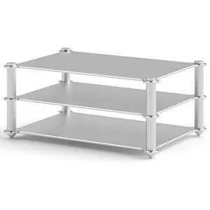 DoukAudio Aluminum Audio Rack Stand: Multi Layer Desktop HiFi Shelf for Amplifier Preamp DAC Ventilated Modular Storage Rack CNC Build Home Studio Setup DoukAudio Aluminum Audio Rack Stand: Multi Layer Desktop HiFi Shelf for Amplifier Preamp DAC Ventilated Modular Storage Rack CNC Build Home Studio Setup