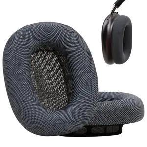 Upgraded Silicone Ear Cushions for AirPods Max Headphones 2024, Mesh Fabric Covered Ear Pads with Silicone & Memory Foam and Magnet (Midnight) Upgraded Silicone Ear Cushions for AirPods Max Headphones 2024, Mesh Fabric Covered Ear Pads with Silicone & Memory Foam and Magnet (Midnight)