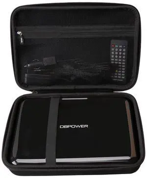 Case Compatible with DBPOWER 11.5" / 12" Portable DVD Player, Hard Storage Bag for Accessories -Black (Case Only) Case Compatible with DBPOWER 11.5" / 12" Portable DVD Player, Hard Storage Bag for Accessories -Black (Case Only)