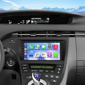 (4G RAM+64G ROM) Car Radio for Toyota Prius 2010-2015,9 Inch Prius Stereo Support Carplay/Android Auto,GPS Navigation& Bluetooth,Backup Camera & SWC (4G RAM+64G ROM) Car Radio for Toyota Prius 2010-2015,9 Inch Prius Stereo Support Carplay/Android Auto,GPS Navigation& Bluetooth,Backup Camera & SWC