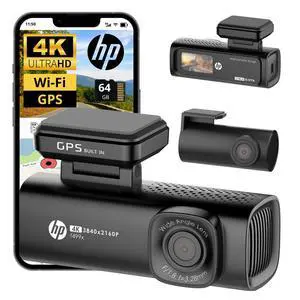 4K+1080P Dash Cam, Front and Rear Dash Camera for Cars, 1.5" LCD Screen, 64GB Card, Night Vision with WDR, Support Parking Mode, GPS Tracking, G-Sensor Accident Recording, Model f499x 4K+1080P Dash Cam, Front and Rear Dash Camera for Cars, 1.5" LCD Screen, 64GB Card, Night Vision with WDR, Support Parking Mode, GPS Tracking, G-Sensor Accident Recording, Model f499x