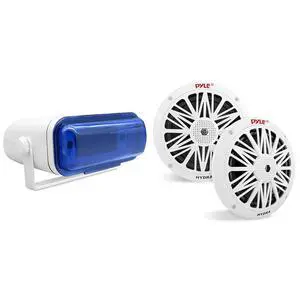 Marine Stereo Housing with 6.5" 200W Waterproof Speakers Marine Stereo Housing with 6.5" 200W Waterproof Speakers