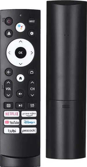 Replacement Remote Control Compatible with Hisense Google 4K UHD Series Smart TV 65U8H 75U8H 50U6H 55U6H 65U6H 75U6H 43A6H 50A6H 55A6H 55U6K 65U7K 55U8K Replacement Remote Control Compatible with Hisense Google 4K UHD Series Smart TV 65U8H 75U8H 50U6H 55U6H 65U6H 75U6H 43A6H 50A6H 55A6H 55U6K 65U7K 55U8K