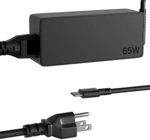 65W USB Type C Charger Compatible with Lenovo IdeaPad Slim 3 5 7 9 IdeaPad 3 5 Pro 2-in-1 Chrome, IdeaPad Duet/Flex 5G 3 5 7 Chromebook S540 720S 730S S940 Series Laptop Replacement Adapter 65W USB Type C Charger Compatible with Lenovo IdeaPad Slim 3 5 7 9 IdeaPad 3 5 Pro 2-in-1 Chrome, IdeaPad Duet/Flex 5G 3 5 7 Chromebook S540 720S 730S S940 Series Laptop Replacement Adapter