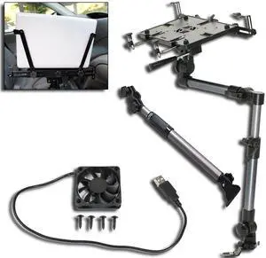 MS-526B Heavy Duty Laptop Mount Holder for Cars, Trucks, SUVs, and other Applications with Complete Accessory Package MS-526B Heavy Duty Laptop Mount Holder for Cars, Trucks, SUVs, and other Applications with Complete Accessory Package