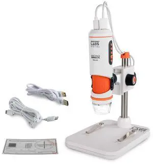 Labs Digital MicroDirect Microscope 1080p HDMI & USB-C Output | Up to 220x Magnification, Capture Photos & Video, Adjustable LED Illumination, Ideal for Inspection, Plug-and-Play Operation Labs Digital MicroDirect Microscope 1080p HDMI & USB-C Output | Up to 220x Magnification, Capture Photos & Video, Adjustable LED Illumination, Ideal for Inspection, Plug-and-Play Operation