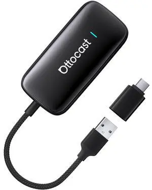 Play2Video Ultra Wireless CarPlay & Android Auto Adapter with YouTube, Netflix, Spotify, IPTV | 5GHz WiFi, Auto Connect, No Delay Play2Video Ultra Wireless CarPlay & Android Auto Adapter with YouTube, Netflix, Spotify, IPTV | 5GHz WiFi, Auto Connect, No Delay