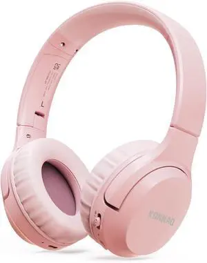 Kids Headphones Bluetooth 60H, Foldable On Ear Headphone with MIC, Volume Limiter 85dB/94dB Wireless & Wired Headphones, Over-Ear Headphone for Kid Adult School Online Class Travel, Pink Kids Headphones Bluetooth 60H, Foldable On Ear Headphone with MIC, Volume Limiter 85dB/94dB Wireless & Wired Headphones, Over-Ear Headphone for Kid Adult School Online Class Travel, Pink