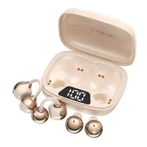2-in-1 Wireless Earbuds Set, Open-Ear Clip & Mini Sleep Headphones, 36H Battery, Bass Sound, Ultra Comfortable, IPX5 Waterproof, Stylish for Work/Sport/Sleep 2-in-1 Wireless Earbuds Set, Open-Ear Clip & Mini Sleep Headphones, 36H Battery, Bass Sound, Ultra Comfortable, IPX5 Waterproof, Stylish for Work/Sport/Sleep