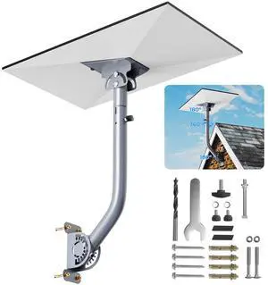 Starlink Gen 3/4/4X Mount,360°Adjustable Pivot Mount,Compatible with Starlink V3/V4 Standard Dish,for eave, Wall, Roof Mount and Pole Mount(Gray) Starlink Gen 3/4/4X Mount,360°Adjustable Pivot Mount,Compatible with Starlink V3/V4 Standard Dish,for eave, Wall, Roof Mount and Pole Mount(Gray)