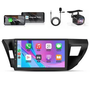 Car Radio Stereo for Toyota Corolla 2014-2016 with Carplay Backup Camera | for Toyota Corolla 2014 2015 2016 with Carplay Android Auto Backup Camera Bluetooth Car Radio Stereo for Toyota Corolla 2014-2016 with Carplay Backup Camera | for Toyota Corolla 2014 2015 2016 with Carplay Android Auto Backup Camera Bluetooth