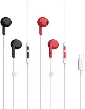 Two-Person USB-C Earbuds for Couples | Dual Headphones with Individual Volume Control & Microphones | Share Music, Movies & Audiobooks Together | Includes Travel Pouch Two-Person USB-C Earbuds for Couples | Dual Headphones with Individual Volume Control & Microphones | Share Music, Movies & Audiobooks Together | Includes Travel Pouch