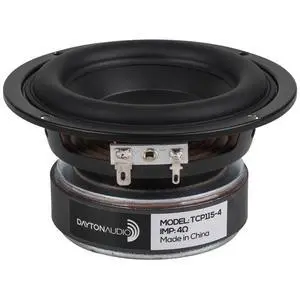 TCP115-4 4" Treated Paper Cone Midbass Woofer 4 Ohm TCP115-4 4" Treated Paper Cone Midbass Woofer 4 Ohm