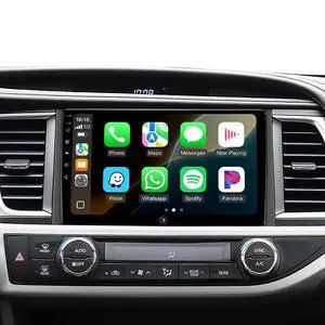 10.2 Car Radio Stereo for Toyota Highlander 2014-2019 CarPlay Android Auto | 5G WiFi GPS Navigation, Bluetooth FM/SWC 1080P Backup Camera Touchscreen FM AM ReplacementUpgrade 10.2 Car Radio Stereo for Toyota Highlander 2014-2019 CarPlay Android Auto | 5G WiFi GPS Navigation, Bluetooth FM/SWC 1080P Backup Camera Touchscreen FM AM ReplacementUpgrade