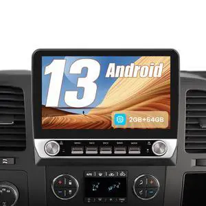 64GB 10 Inch HD Car Radio for Chevy Silverado GMC Sierra Yukon 2007-2013 | Android 13 Stereo with Wireless Carplay/Android Auto/Dual knobs/physical buttons/GPS/FM/AM/WiFi/SWC 64GB 10 Inch HD Car Radio for Chevy Silverado GMC Sierra Yukon 2007-2013 | Android 13 Stereo with Wireless Carplay/Android Auto/Dual knobs/physical buttons/GPS/FM/AM/WiFi/SWC