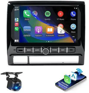 9 inch Car Radio Stereo Head Unit Upgrade for Toyota Tacoma 2005-2015 with Android13/5G WiFi/Wireless CarPlay/Android Auto/Touch Screen/GPS Navigation/Bluetooth/FM Radio/AHD Backup Camera(4G+64G) 9 inch Car Radio Stereo Head Unit Upgrade for Toyota Tacoma 2005-2015 with Android13/5G WiFi/Wireless CarPlay/Android Auto/Touch Screen/GPS Navigation/Bluetooth/FM Radio/AHD Backup Camera(4G+64G)